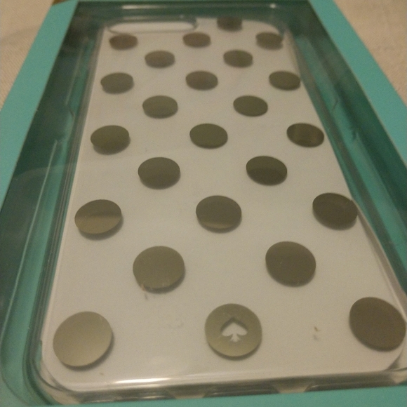 iPhone 7 plus Kate Spade polka dot case - Picture 2 of 4